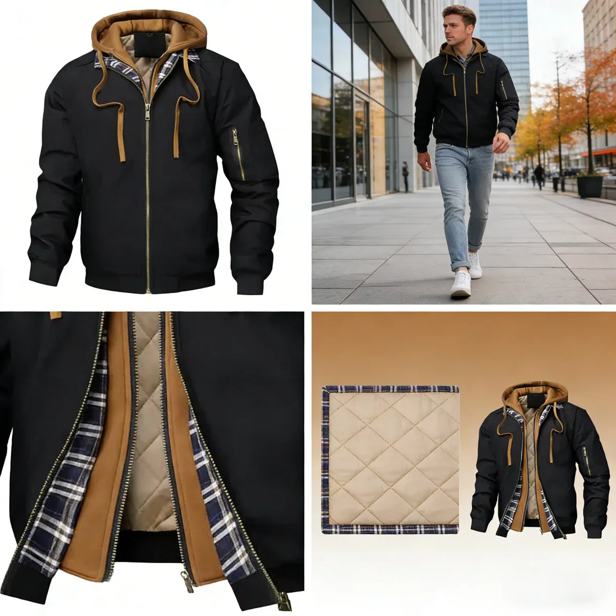 Morae-Amsterdam® | Warme Outdoor Jas met Capuchon