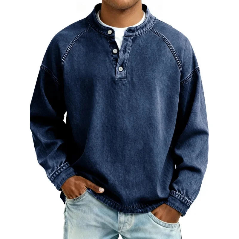 Morae-Amsterdam® | Vintage Heren Shirt Met Knopen