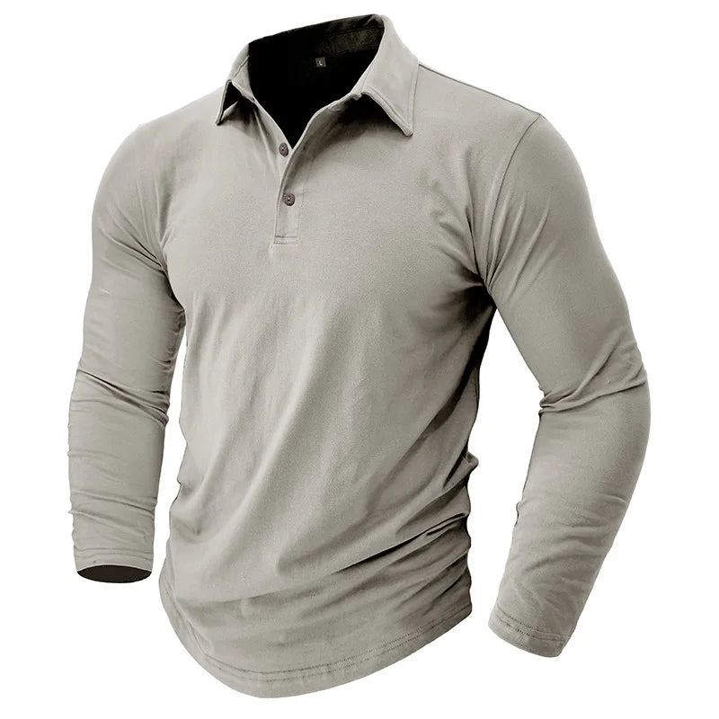 Morae-Amsterdam® | Polo Shirt Met Lange Mouwen