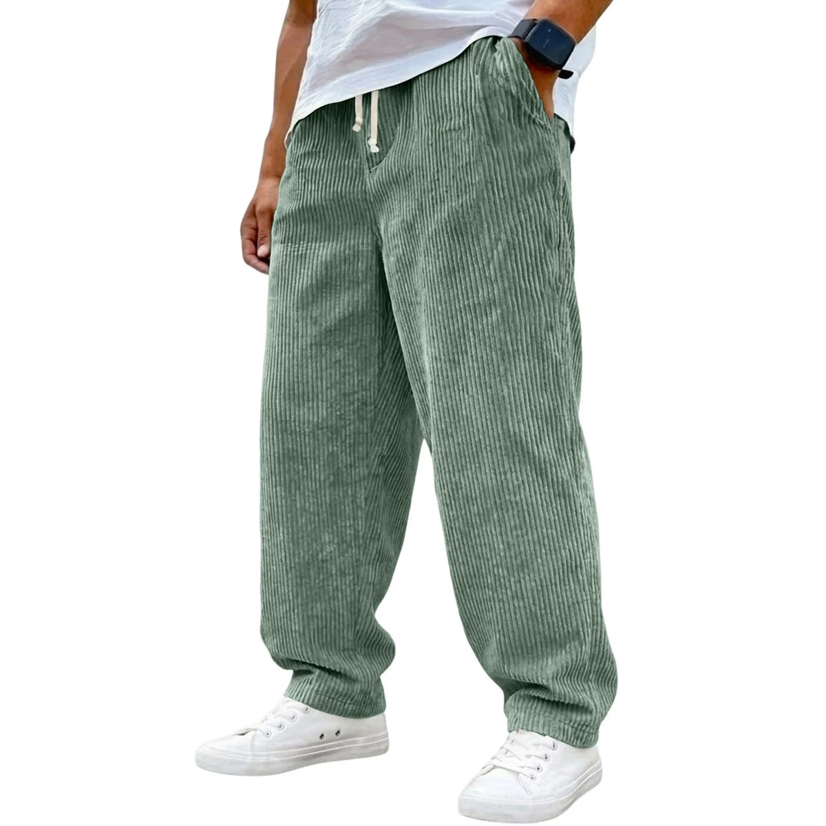 Morae-Amsterdam® | Comfortabele Corduroy Heren Jogger