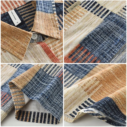 Morae-Amsterdam® | Kleurrijke Patchwork Blouse