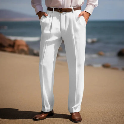 Morae-Amsterdam® | Elegante Linnen Broek