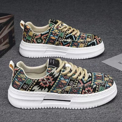 Morae-Amsterdam® | Kleurrijke Retro Heren Sneakers