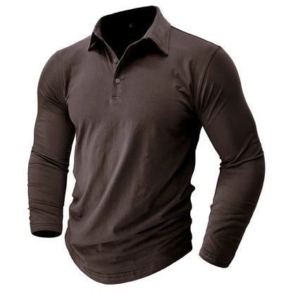 Morae-Amsterdam® | Polo Shirt Met Lange Mouwen