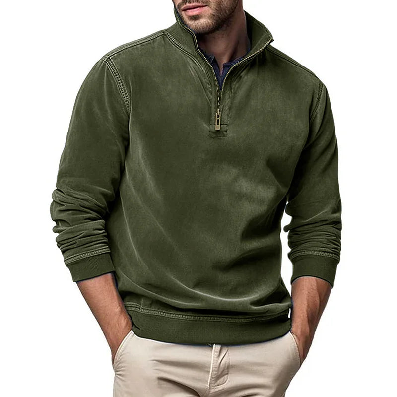 Morae-Amsterdam® | Casual Mannen Trui Met Rits