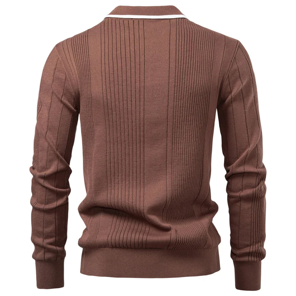 Morae-Amsterdam® | Heren Winter Poloshirt