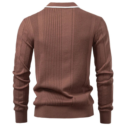 Morae-Amsterdam® | Heren Winter Poloshirt