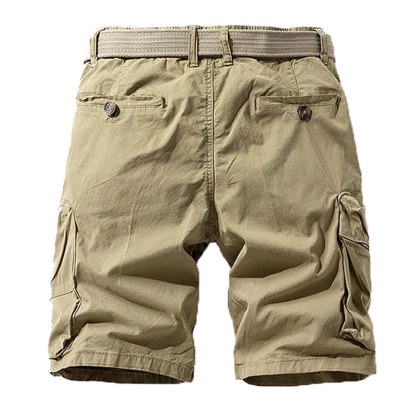 Morae-Amsterdam® | Heren Katoenen Cargo Shorts