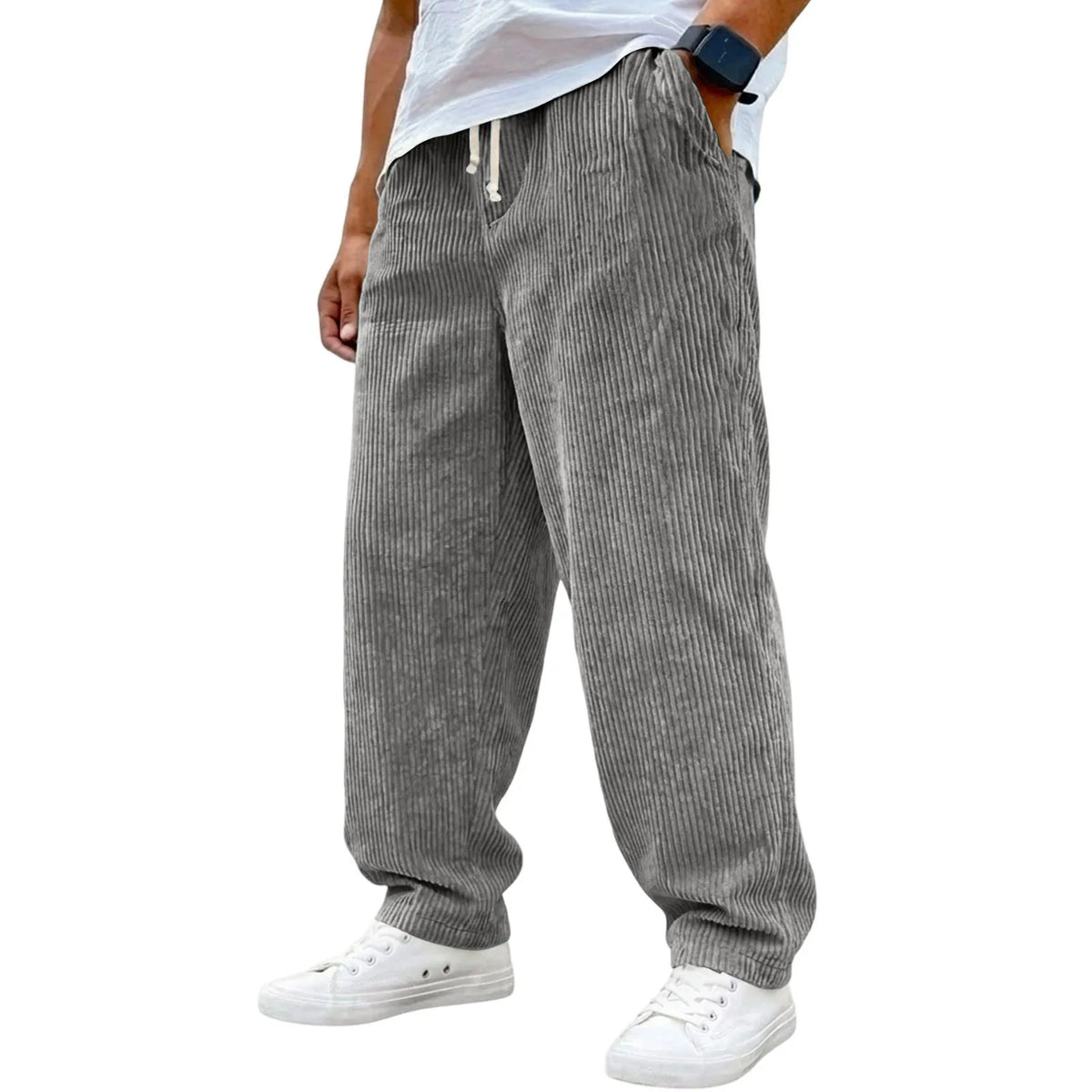 Morae-Amsterdam® | Comfortabele Corduroy Heren Jogger