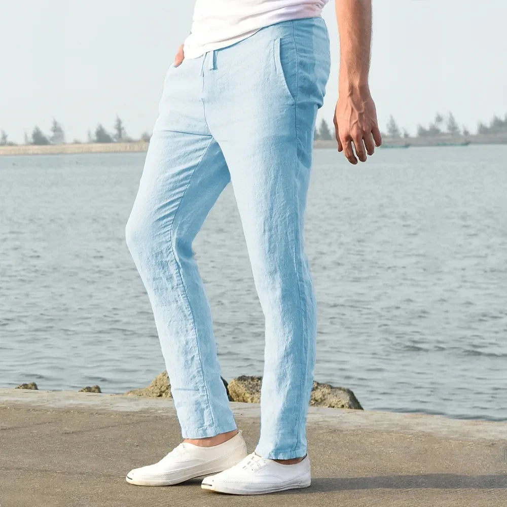 Morae-Amsterdam® | Katoenen Linnen Broek