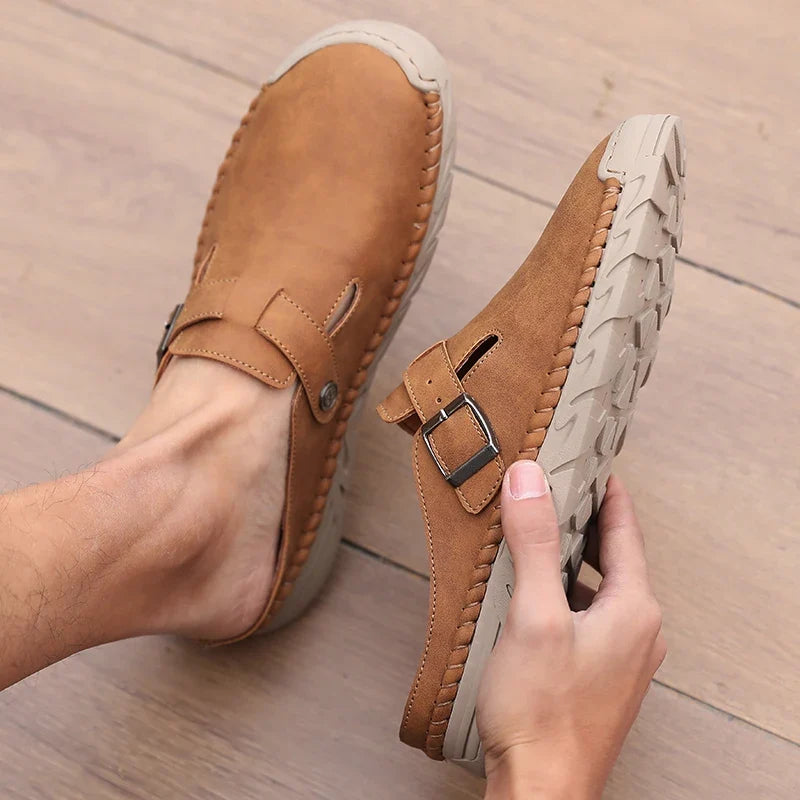 Morae-Amsterdam® | Heren Instappers Met Anti-Slip Zool