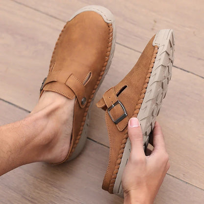 Morae-Amsterdam® | Heren Instappers Met Anti-Slip Zool
