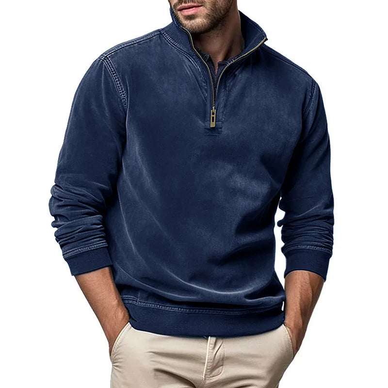 Morae-Amsterdam® | Casual Mannen Trui Met Rits