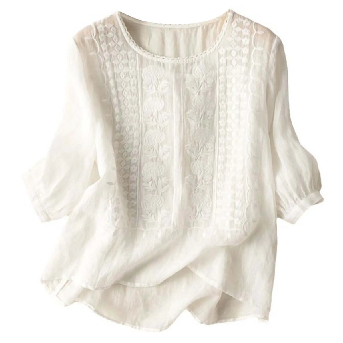 Morae-Amsterdam® | Zomerse Katoenen Damesblouse