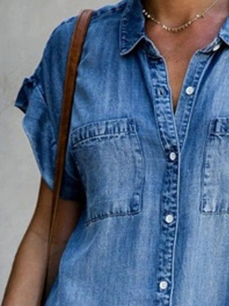 Morae-Amsterdam® | Denim Zomerjurk