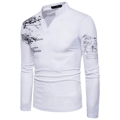 Morae-Amsterdam® | Stoer Herenpoloshirt Met Lange Mouwen