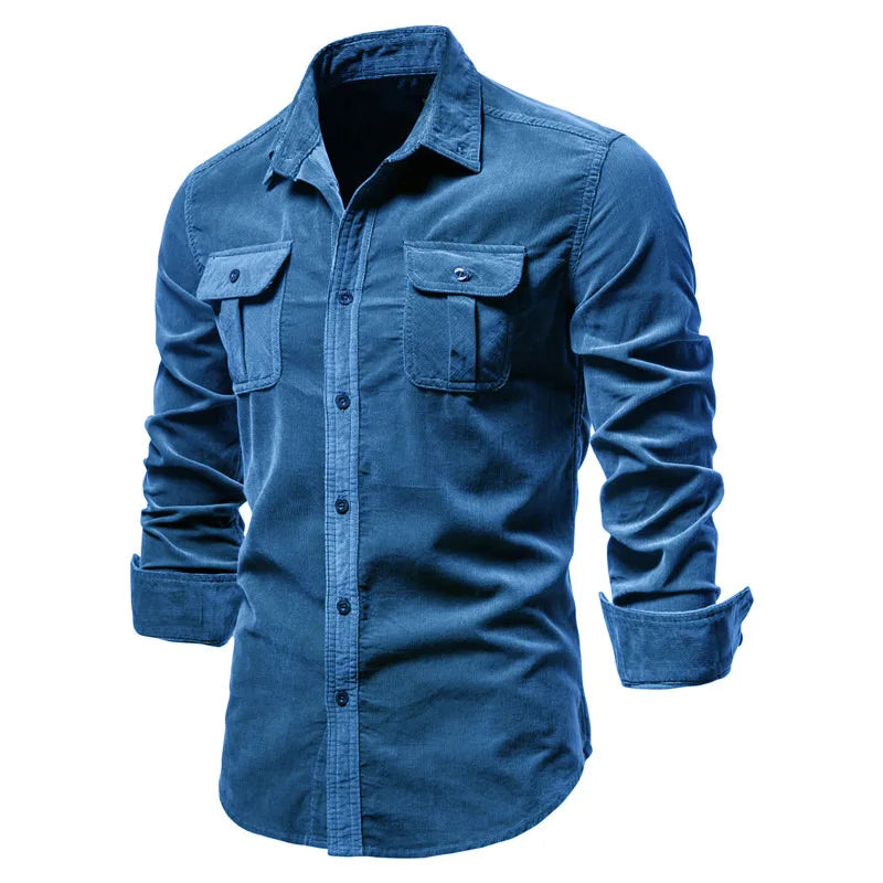 Morae-Amsterdam® | Stijlvol Katoenen Herenblouse