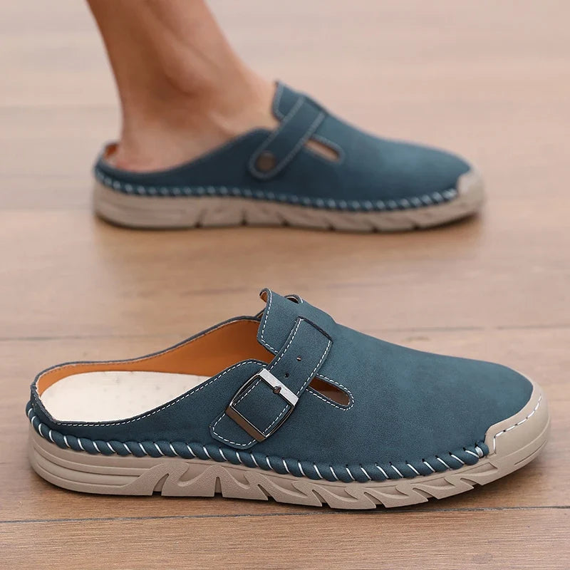 Morae-Amsterdam® | Heren Instappers Met Anti-Slip Zool