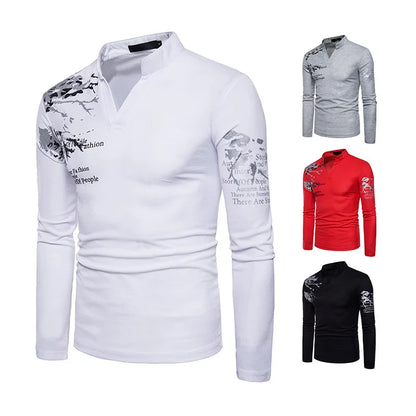 Morae-Amsterdam® | Stoer Herenpoloshirt Met Lange Mouwen