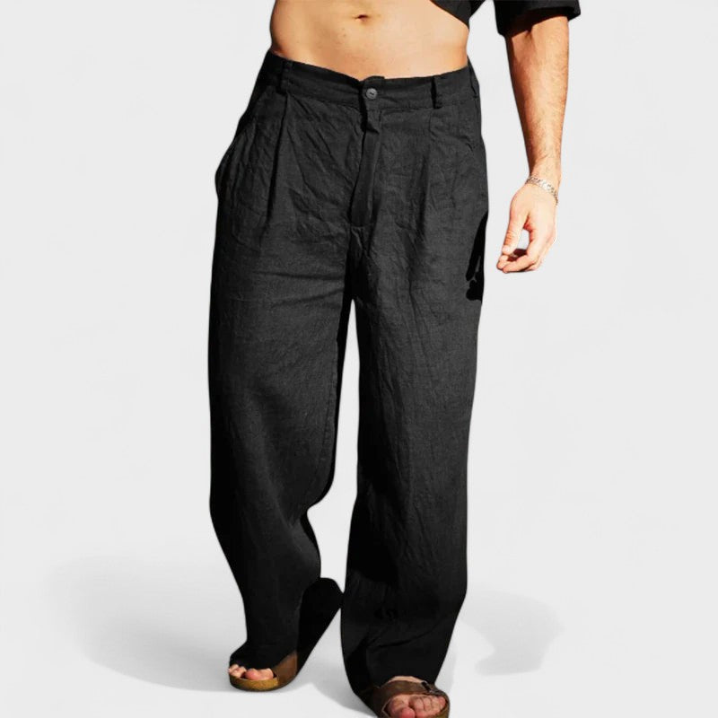 Morae-Amsterdam® | Oversized Linnen Broek