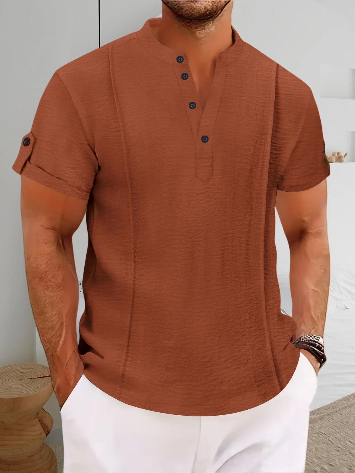 Morae-Amsterdam® | Luchtig Heren Zomershirt