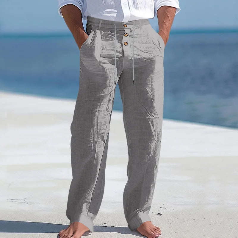 Morae-Amsterdam® | Elegante Linnen Broek