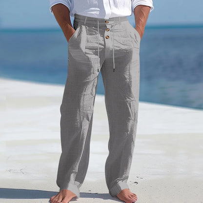 Morae-Amsterdam® | Elegante Linnen Broek
