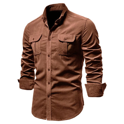 Morae-Amsterdam® | Stijlvol Katoenen Herenblouse