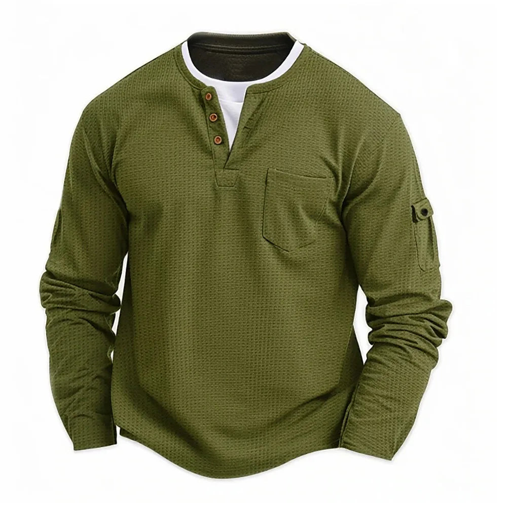 Morae-Amsterdam® | Stoer Winter Shirt Met Lange Mouwen