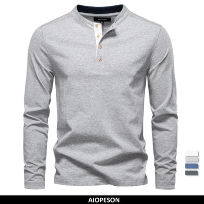 Morae-Amsterdam® | Premium Heren T-Shirt Met Lange Mouwen