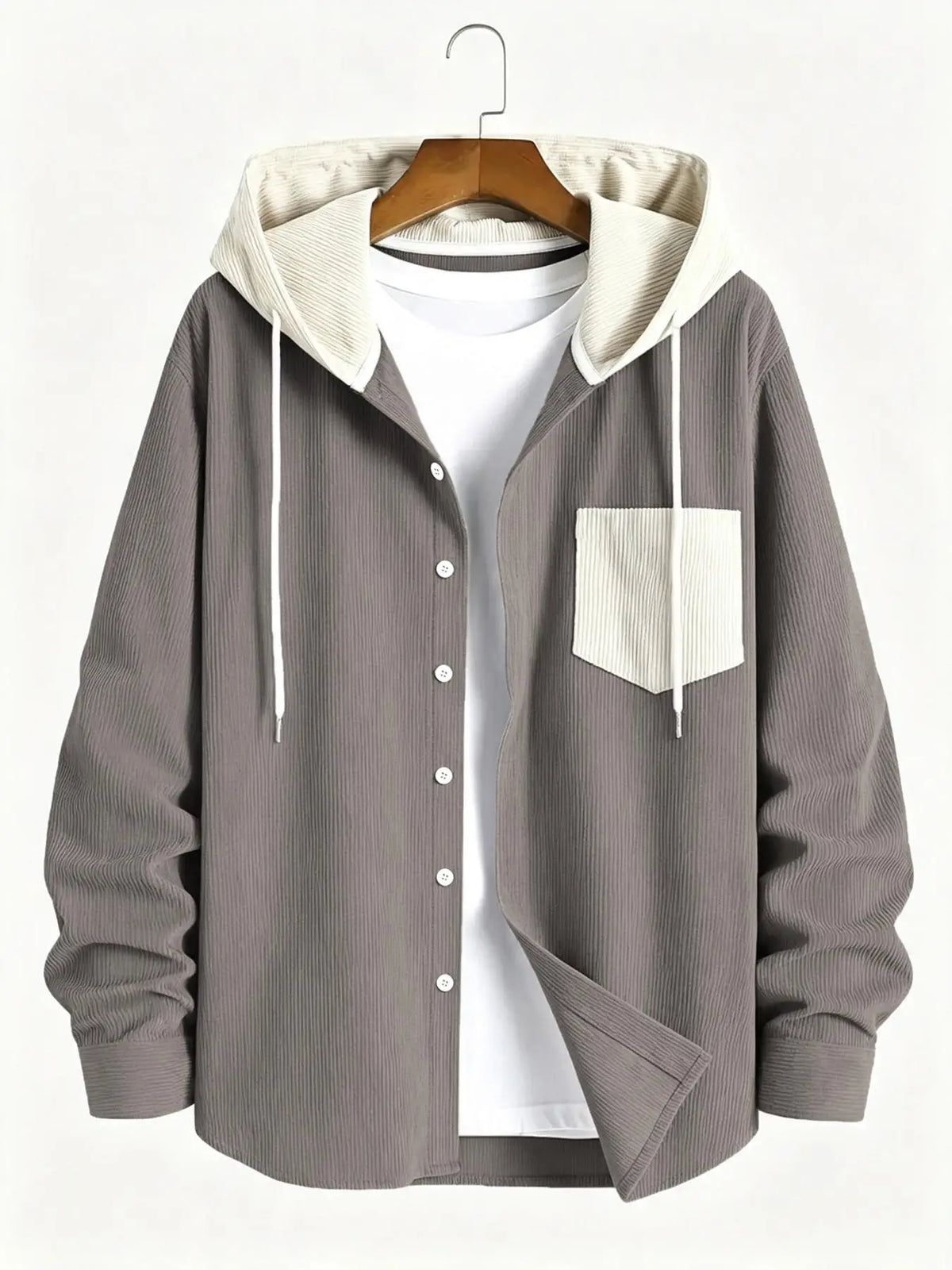 Morae-Amsterdam® | Comfortabel Corduroy Vest met Capuchon