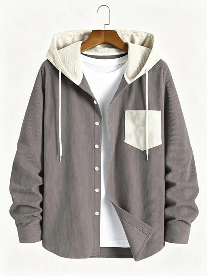 Morae-Amsterdam® | Comfortabel Corduroy Vest met Capuchon