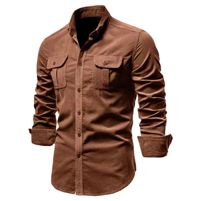 Morae-Amsterdam® | Stijlvol Katoenen Herenblouse