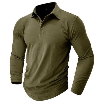 Morae-Amsterdam® | Polo Shirt Met Lange Mouwen