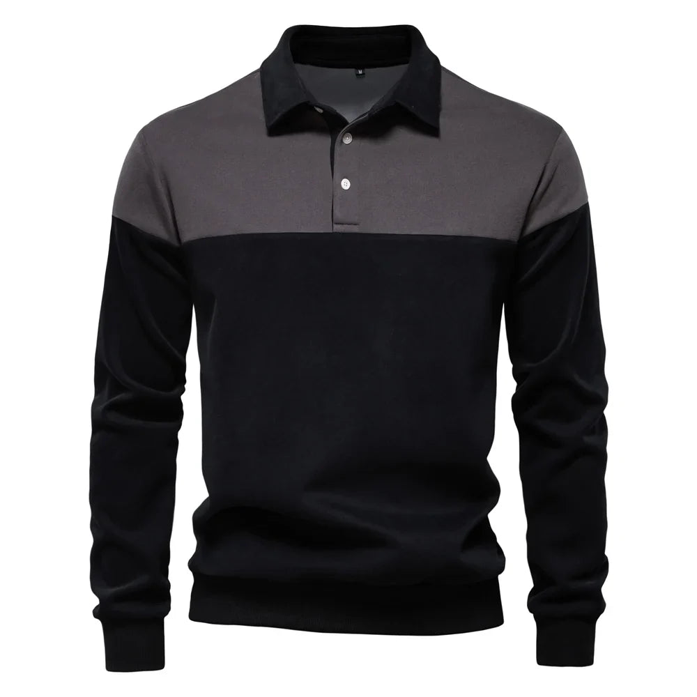 Morae-Amsterdam® | Premium & Casual Poloshirt Met Lange Mouwen