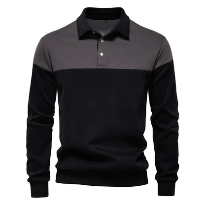 Morae-Amsterdam® | Premium & Casual Poloshirt Met Lange Mouwen