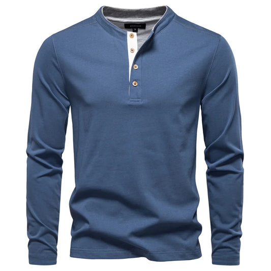 Morae-Amsterdam® | Premium Heren T-Shirt Met Lange Mouwen