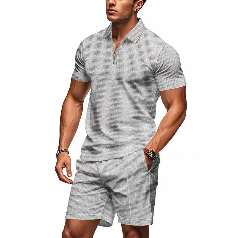 Morae-Amsterdam® | Zomer Poloset Met Rits