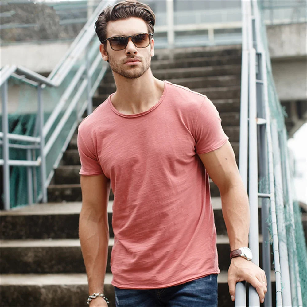 Morae-Amsterdam® | Zomer Shirt Met Ronde Hals (1+1 GRATIS)