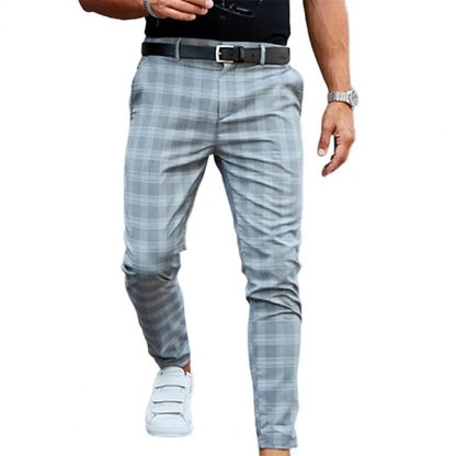 Morae-Amsterdam® | Casual Geruite Herenbroek