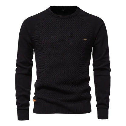 Morae-Amsterdam® | Klassevolle Gebreide Trui Met Ruitdesign