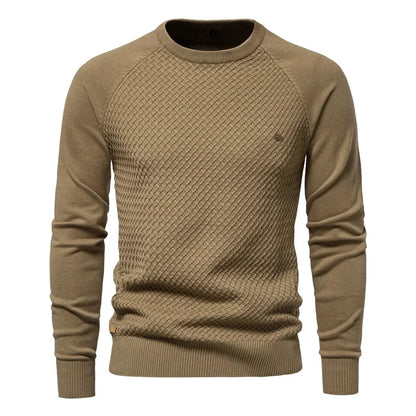 Morae-Amsterdam® | Klassevolle Gebreide Trui Met Ruitdesign