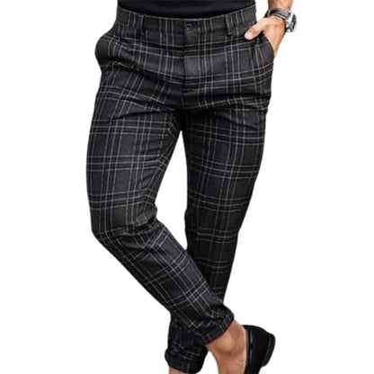 Morae-Amsterdam® | Casual Geruite Herenbroek