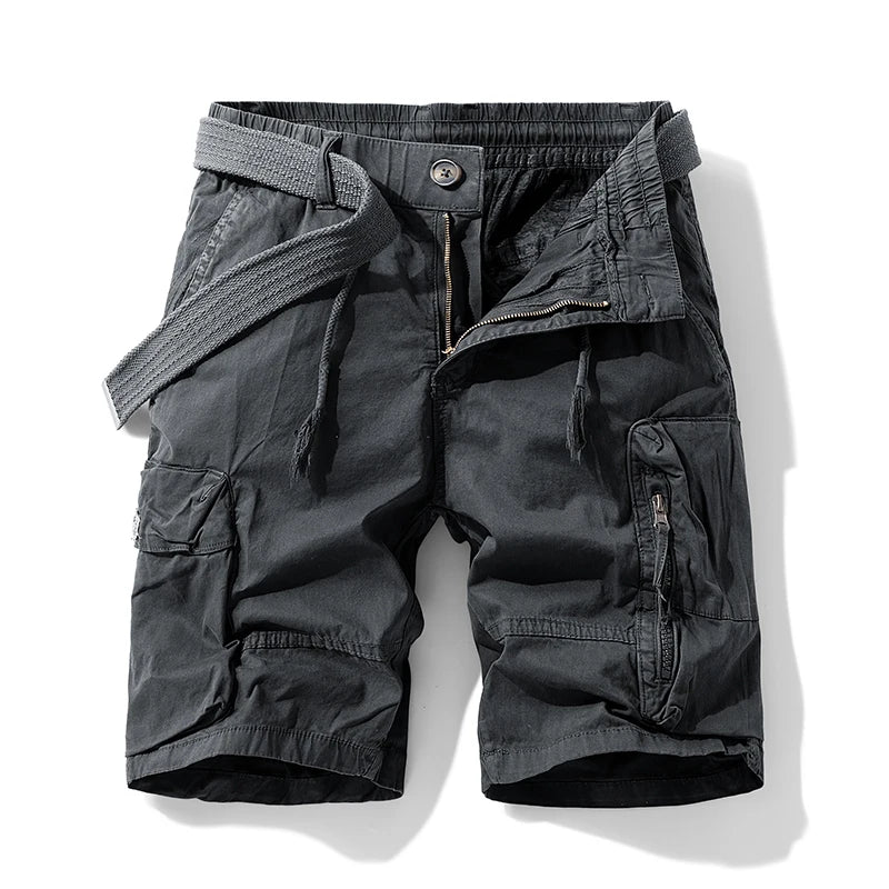 Morae-Amsterdam® | Heren Katoenen Cargo Shorts