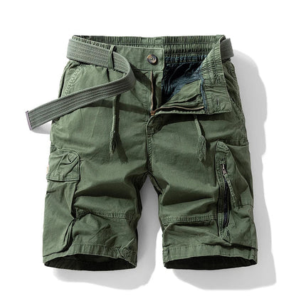 Morae-Amsterdam® | Heren Katoenen Cargo Shorts