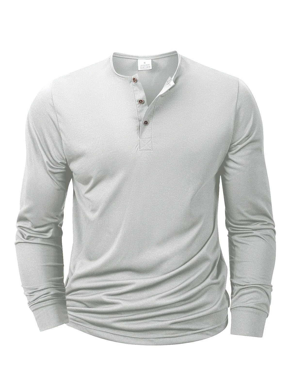 Morae-Amsterdam® | Stijlvol T-Shirt Met Knoophals