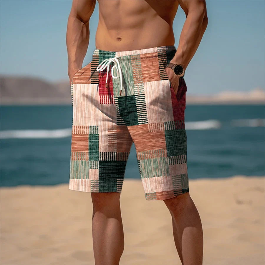 Morae-Amsterdam® | Geruite Heren Short