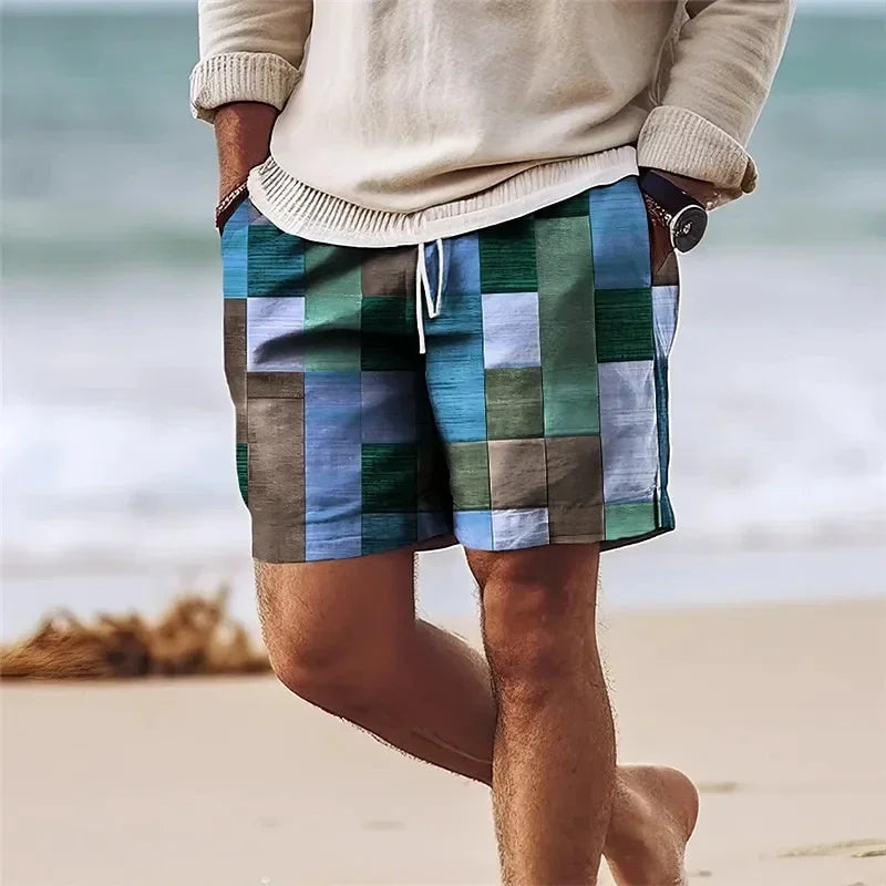 Morae-Amsterdam® | Kleurrijke Heren Strandbroek