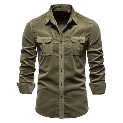 Morae-Amsterdam® | Stijlvol Katoenen Herenblouse