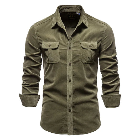 Morae-Amsterdam® | Stijlvol Katoenen Herenblouse